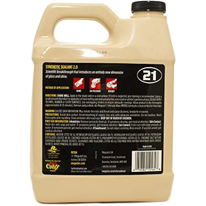 Meguiar's MIRROR GLAZE SYNTHETIC SEALANT 2.0 1.8 L - Image 3
